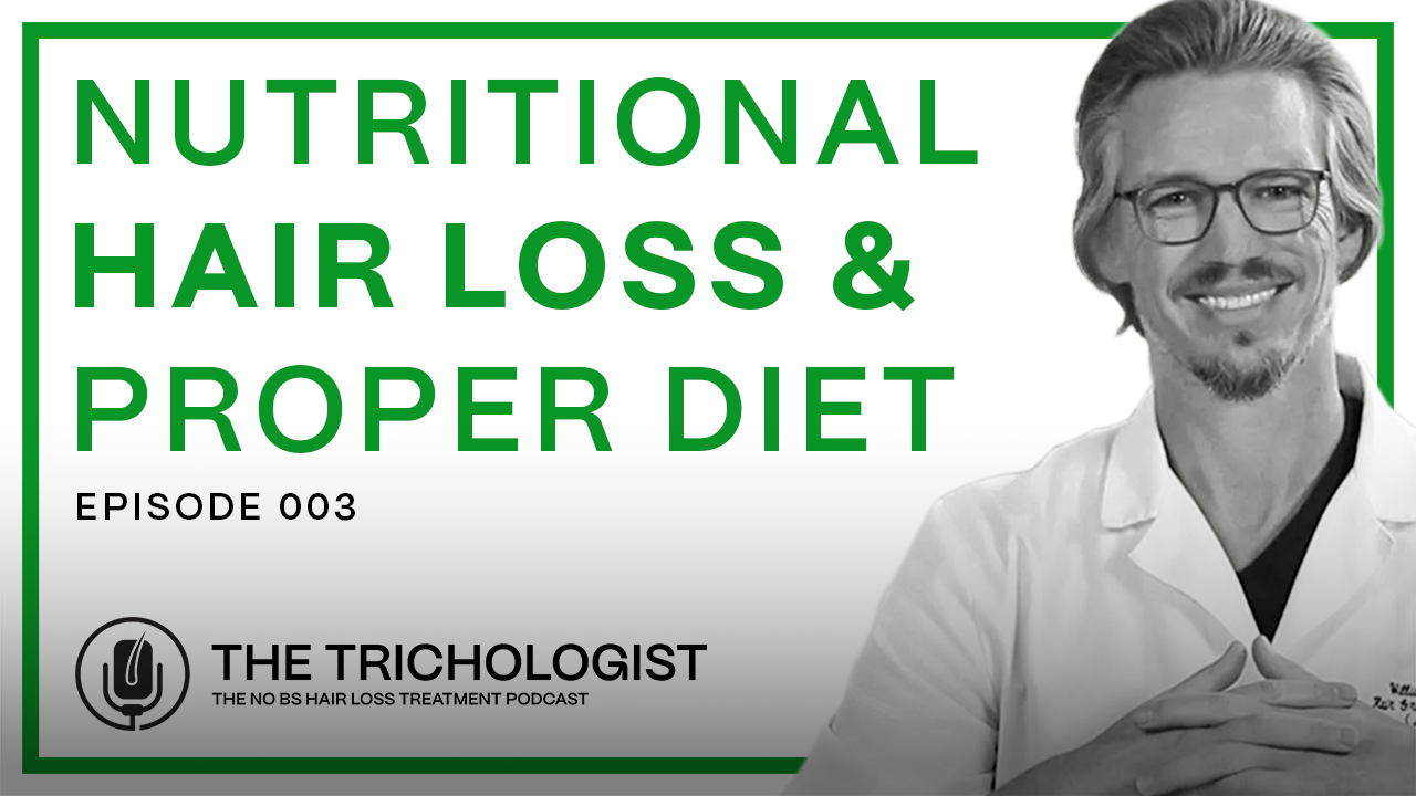 Cover art for episode 3: Nutrient REVOLUTION in 30 Days or Less! | The Trichologist Podcast 003