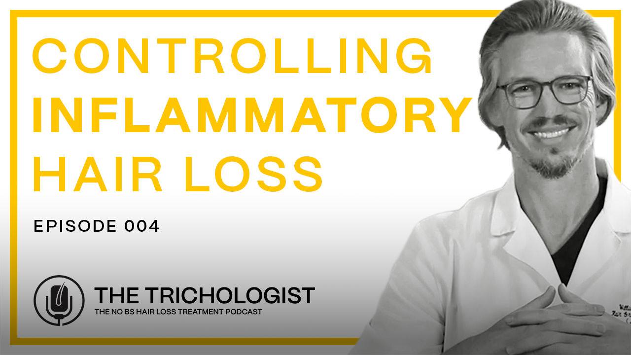 Cover art for episode 4: The Truth About Inflammation and Hair Loss | The Trichologist Podcast 004